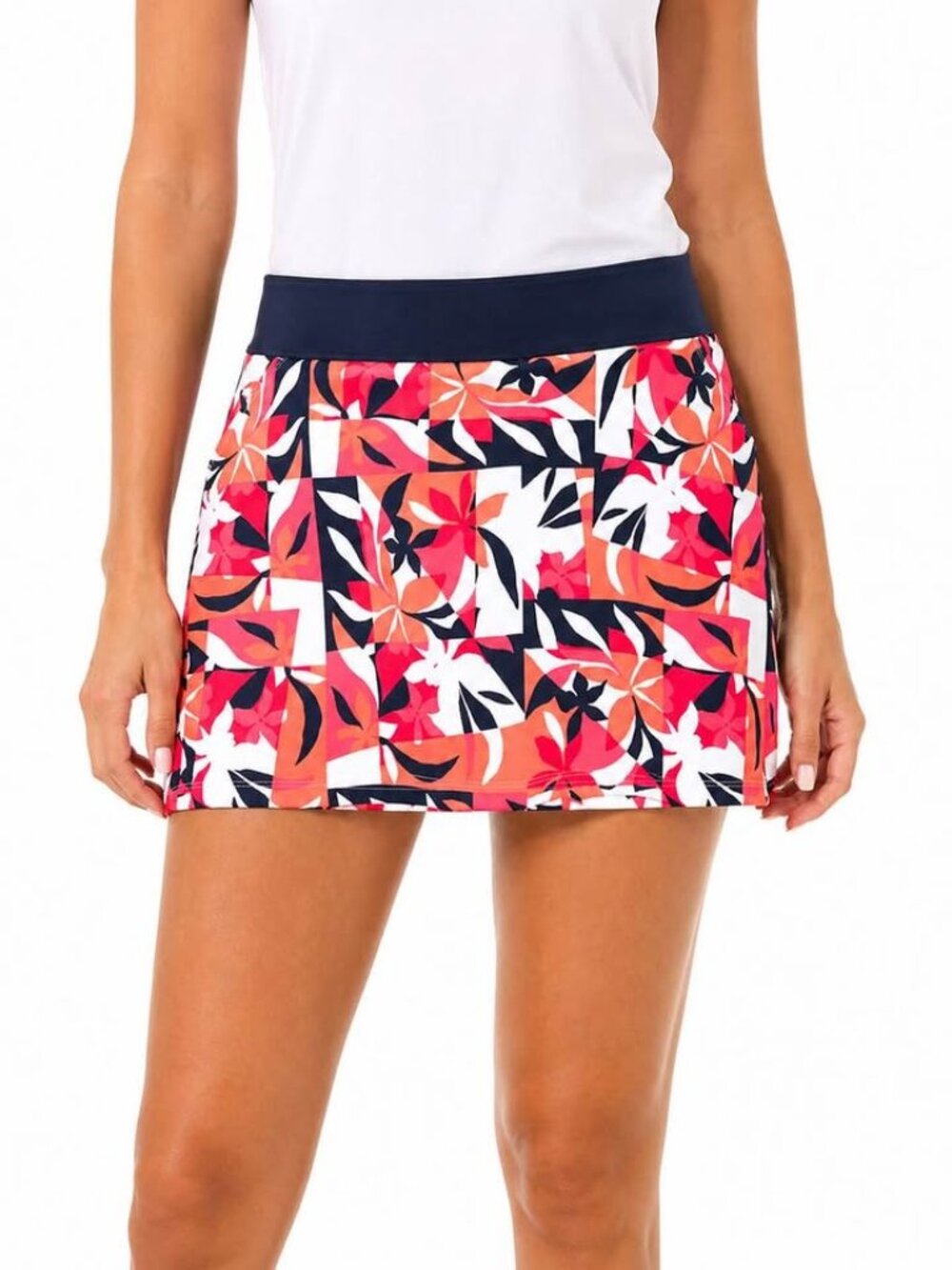 Callaway Tropical Colorful Floral Athletic Stretchy Comfy Golf Skort [size XL]